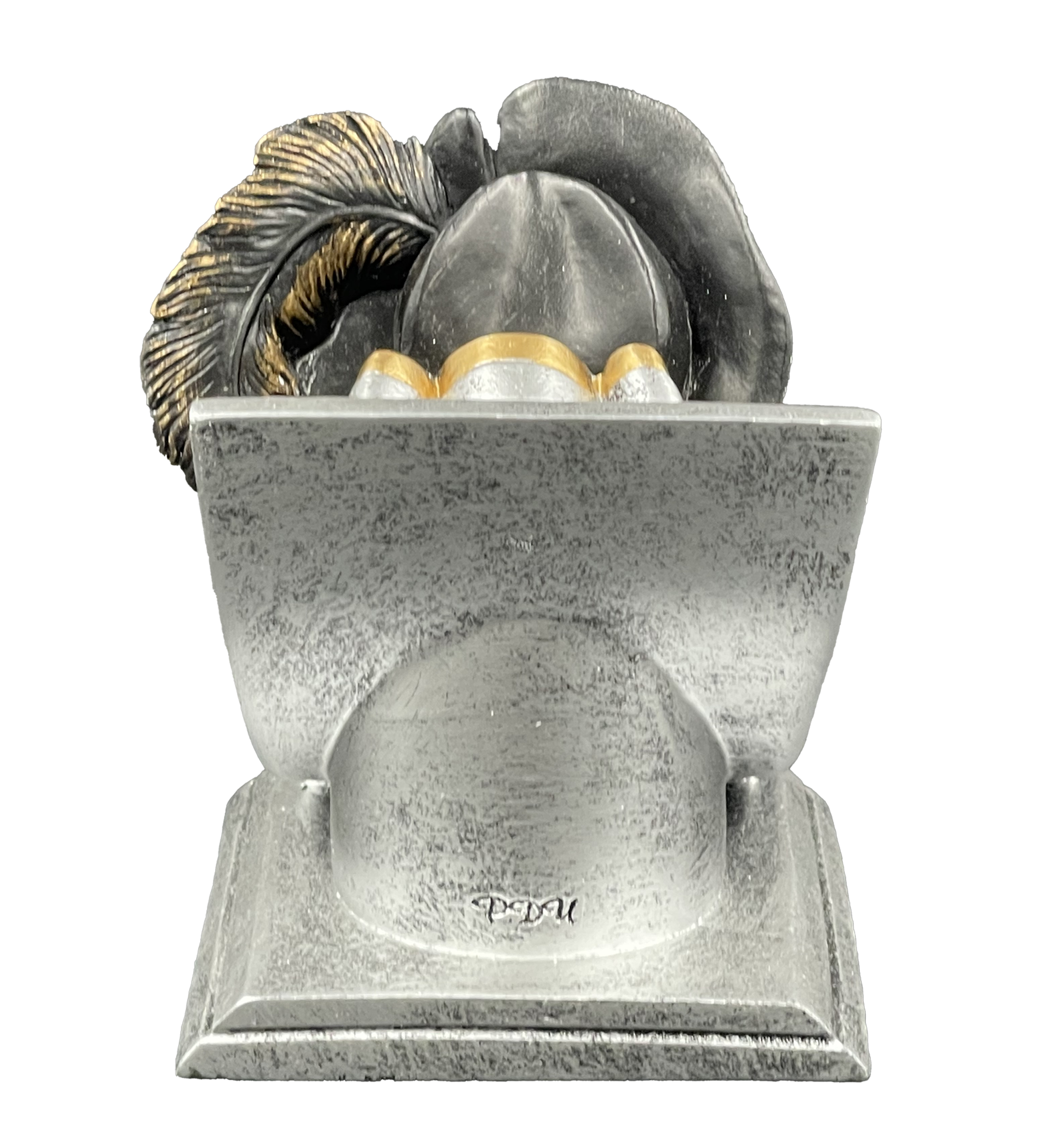 Pirate Spirit Mascot Trophy Rear View