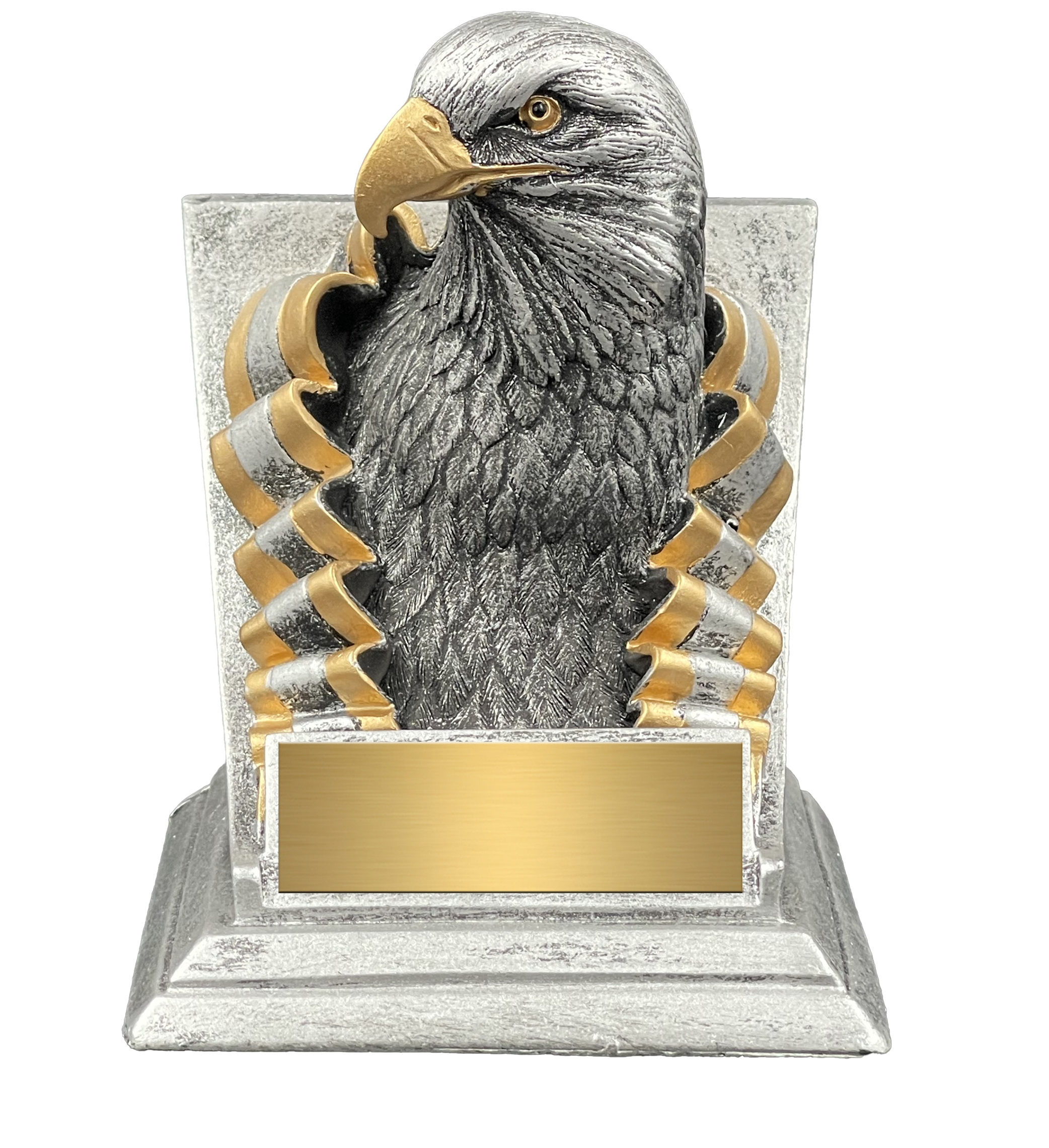 Eagle Spirit Mascot Trophy Front