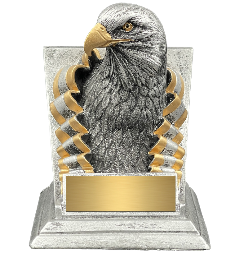 Eagle Spirit Mascot Trophy Front