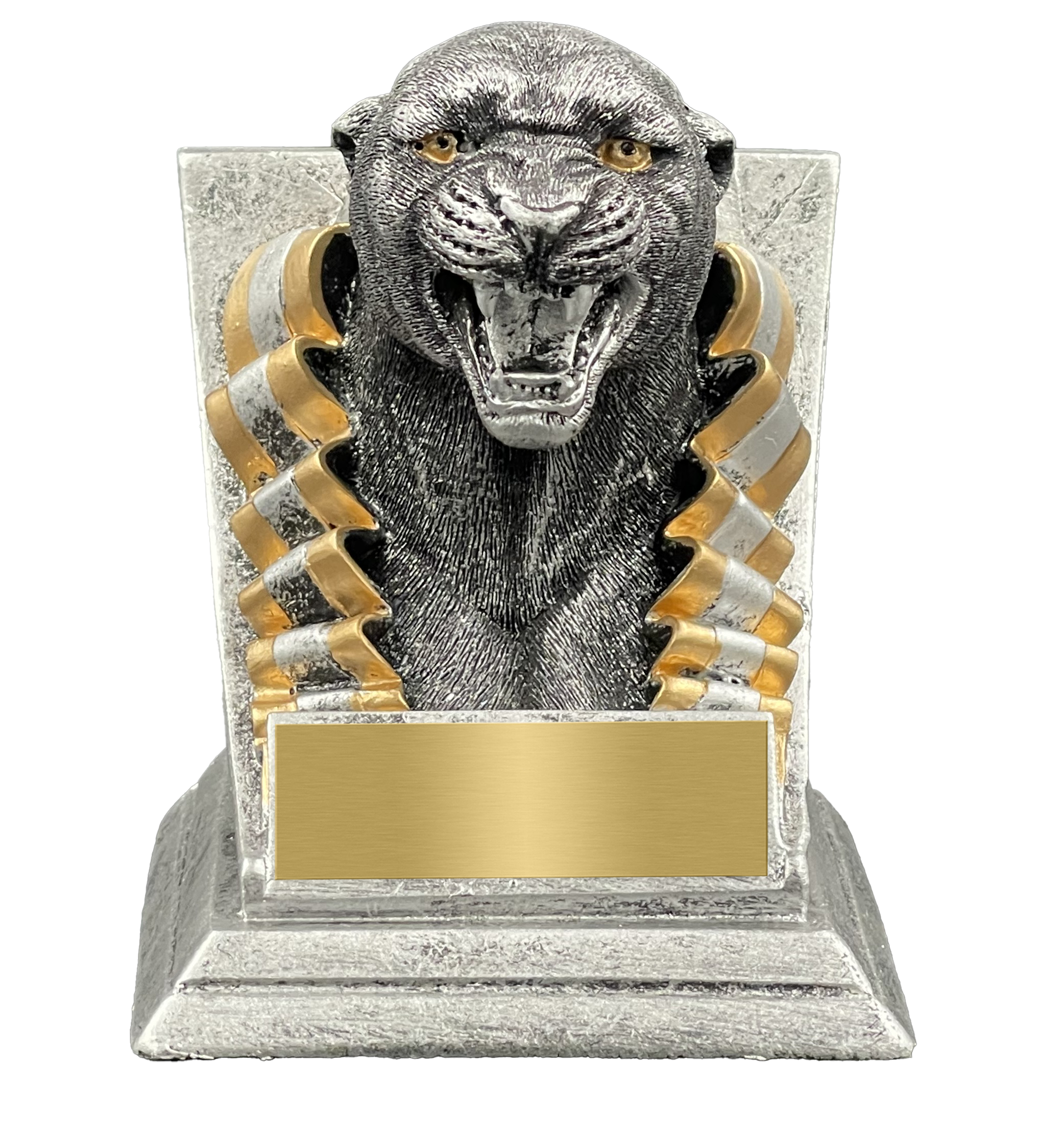 Panther Spirit Mascot Trophy Front