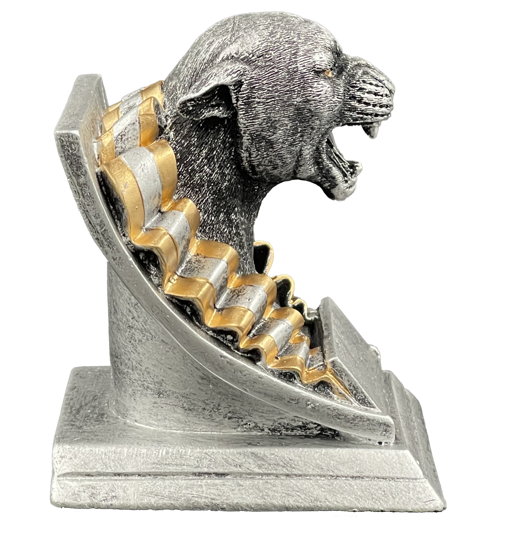 Panther Spirit Mascot Trophy Side