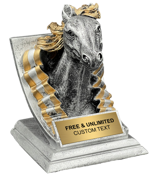 Mustang Spirit Mascot Trophy