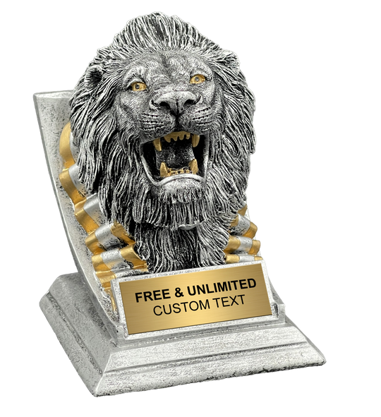 Lion Spirit Mascot Trophy
