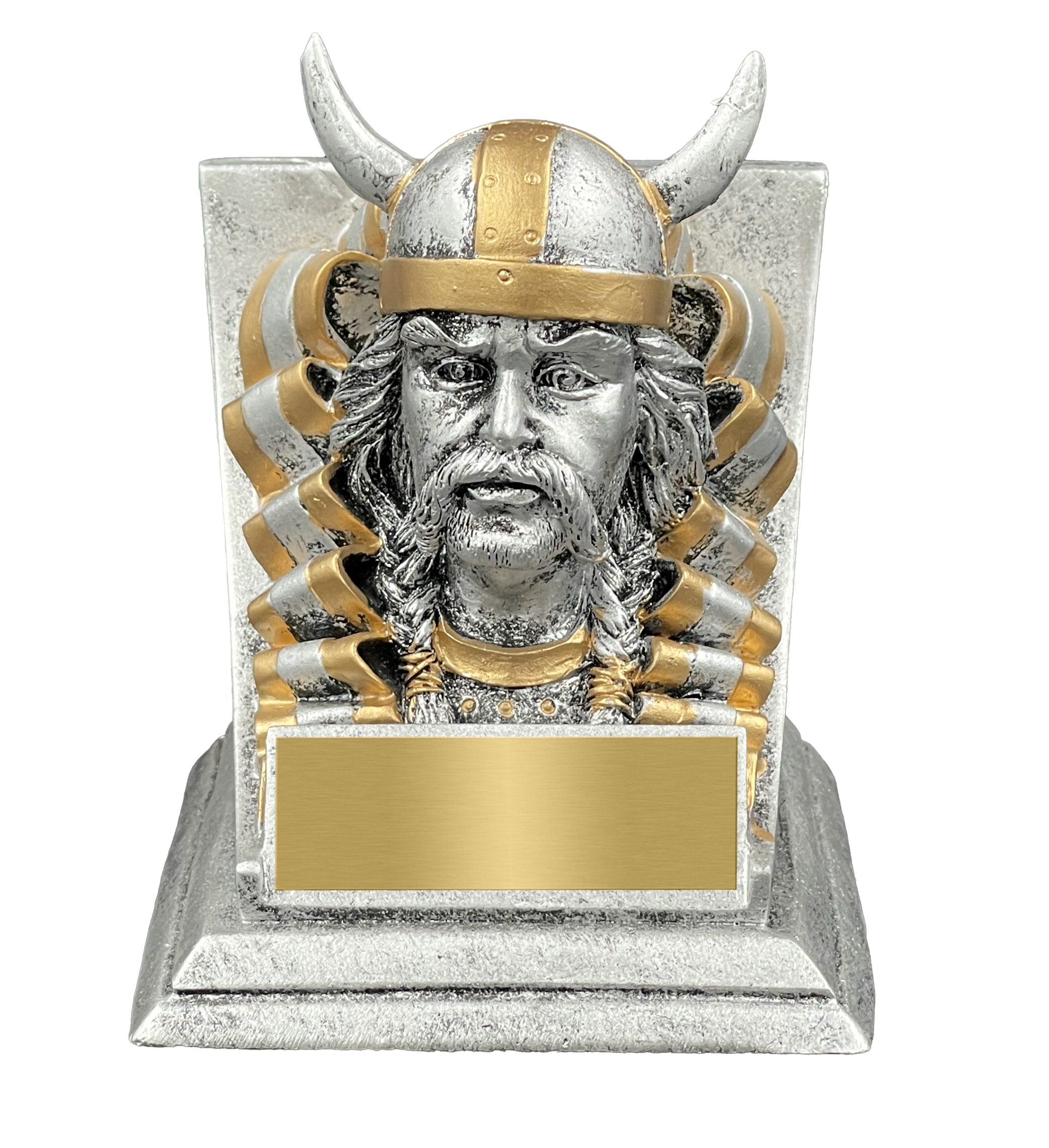 Viking Spirit Mascot Trophy Front