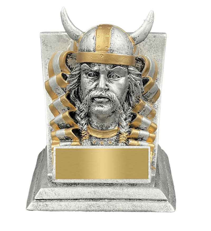 Viking Spirit Mascot Trophy Front