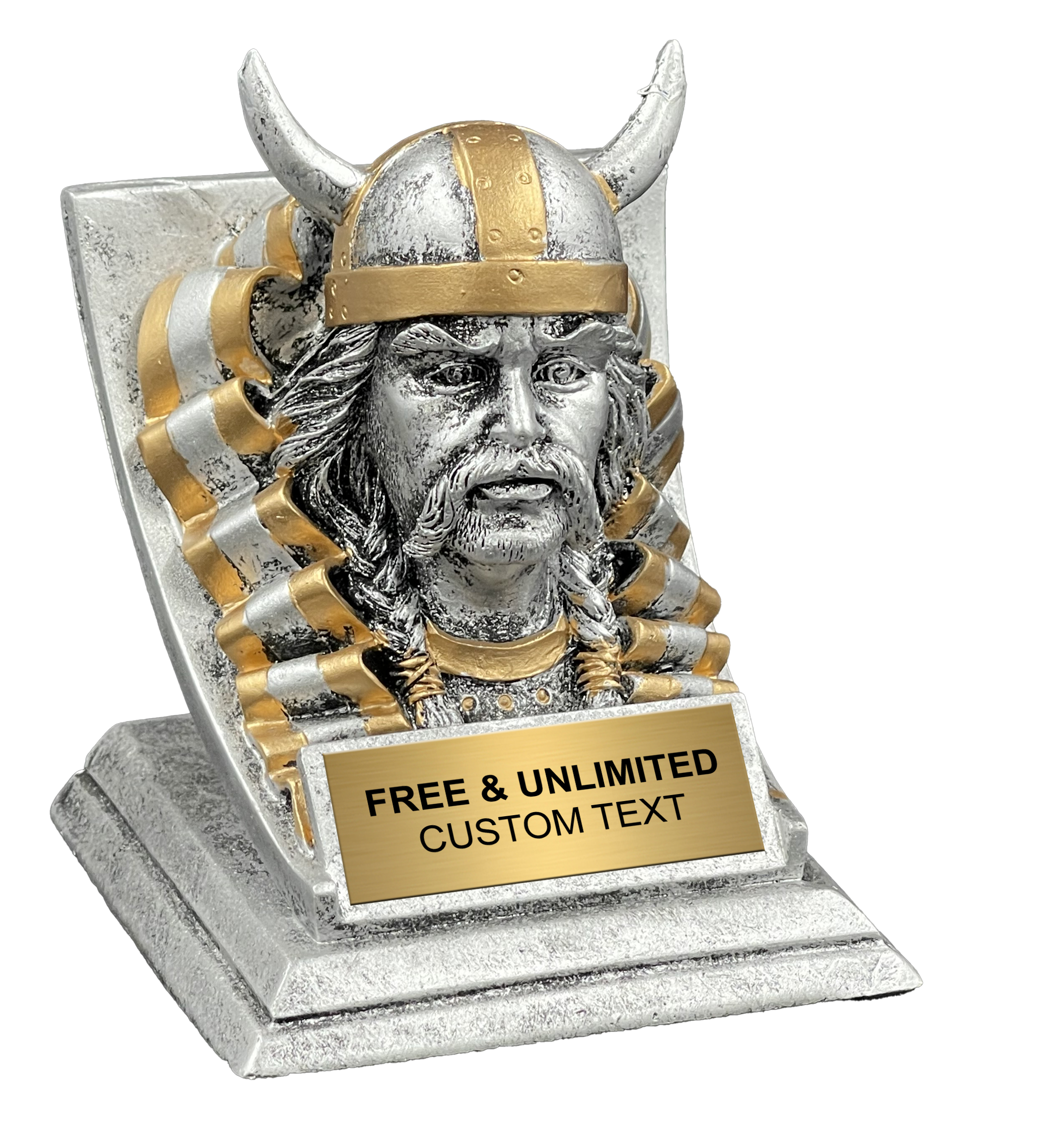 Custom Viking Spirit Mascot Trophy