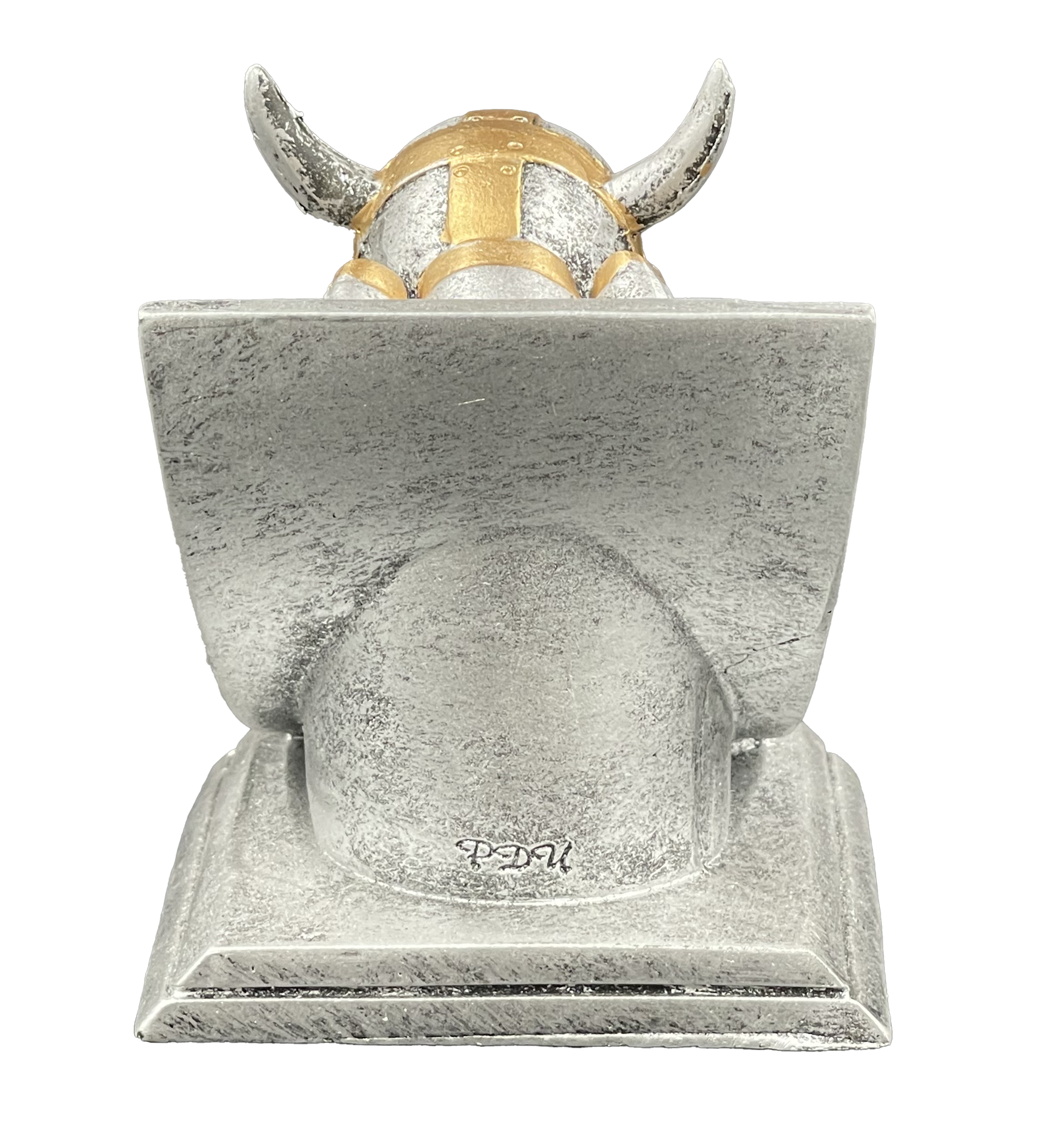 Viking Spirit Mascot Trophy Rear