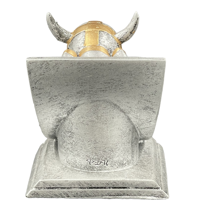Viking Spirit Mascot Trophy Rear