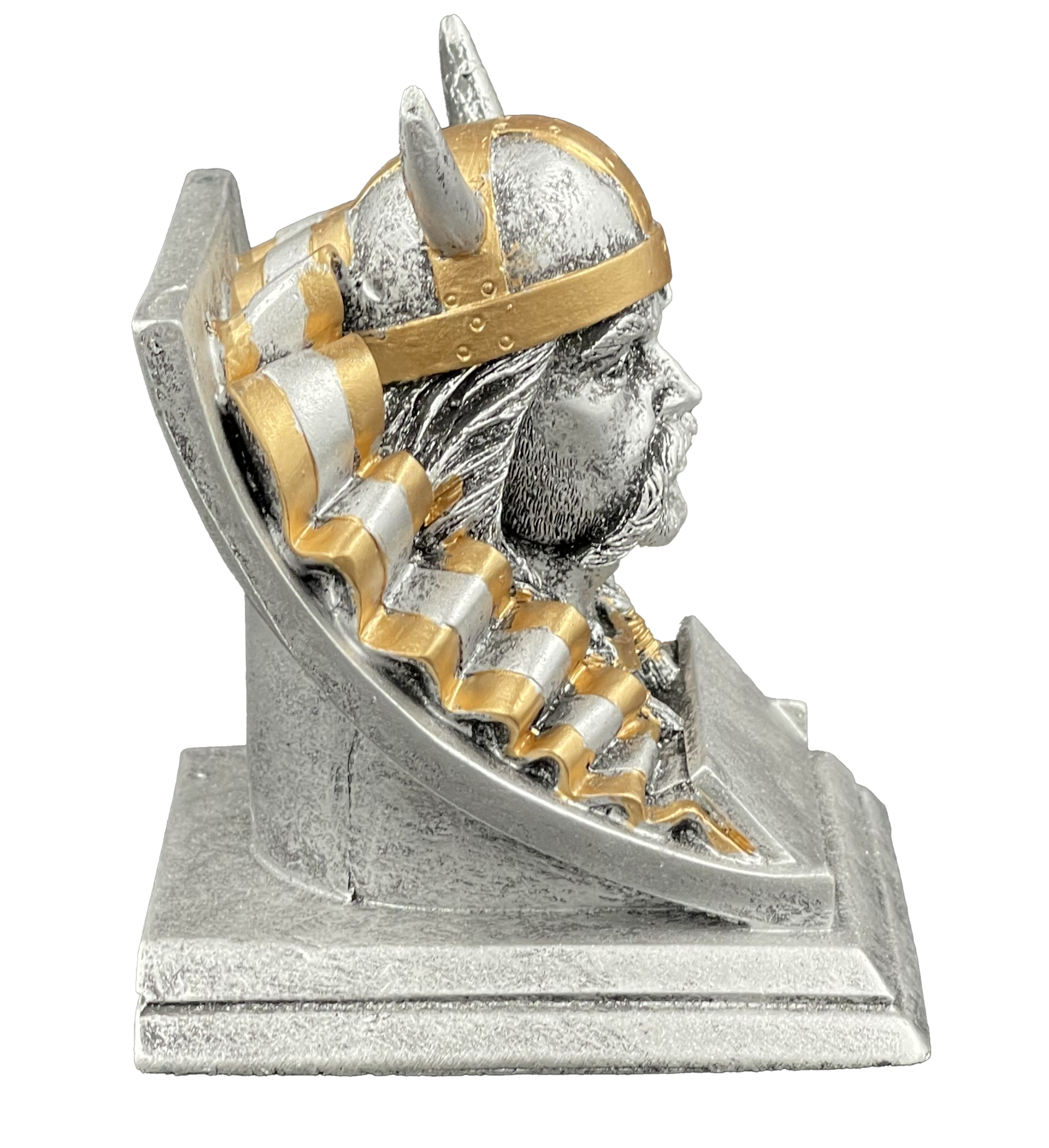 Viking Spirit Mascot Trophy Side