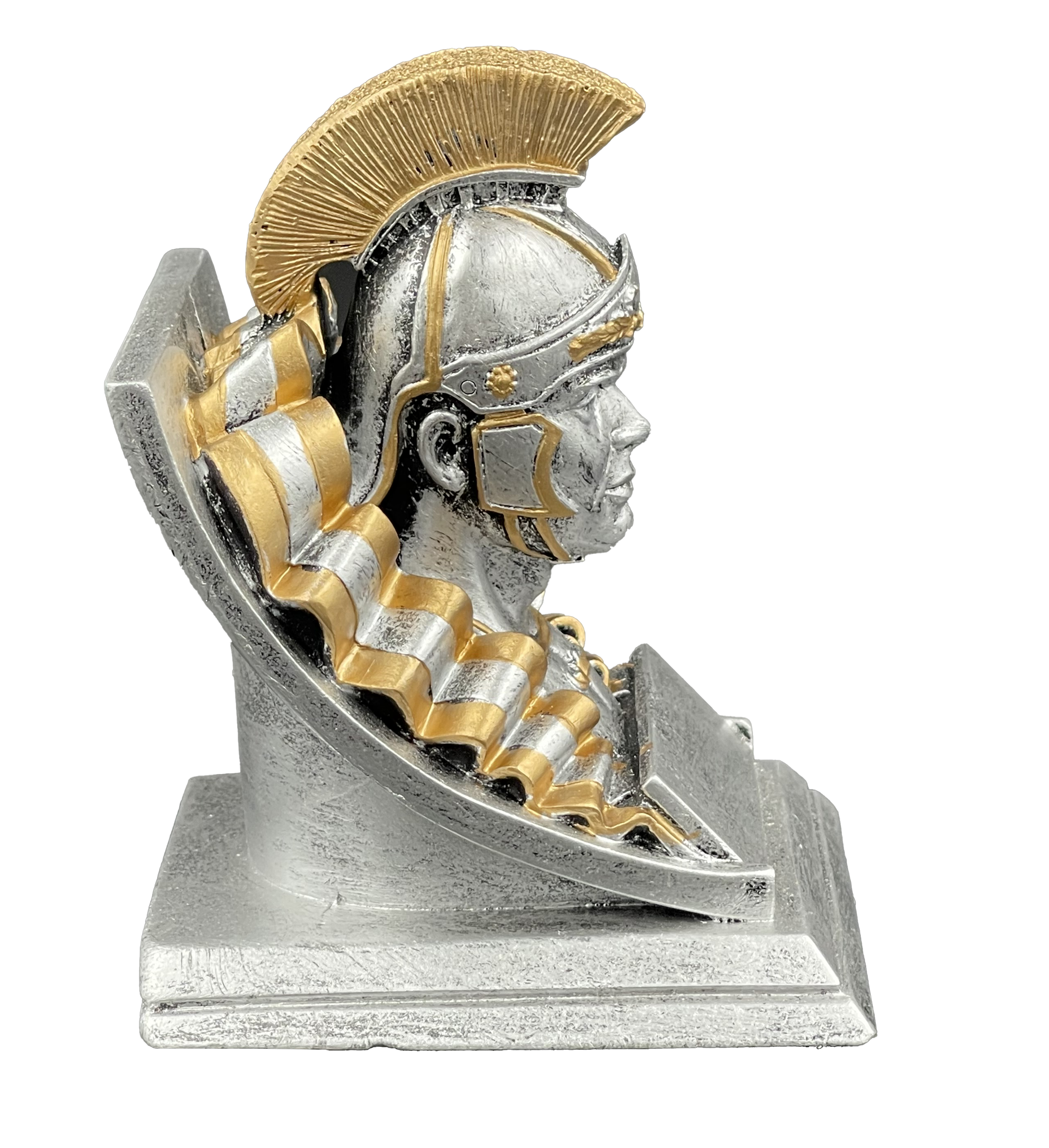 Trojan Spirit Mascot Trophy Side