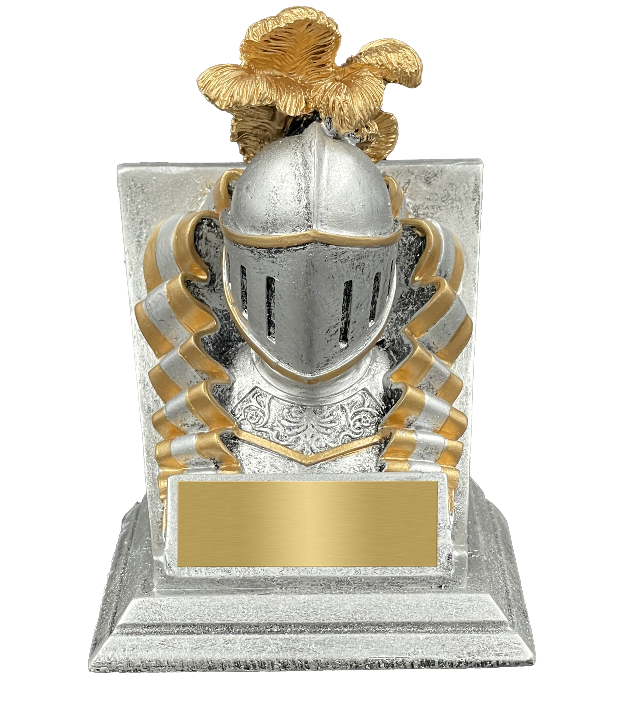 Knight Spirit Mascot Trophy Front