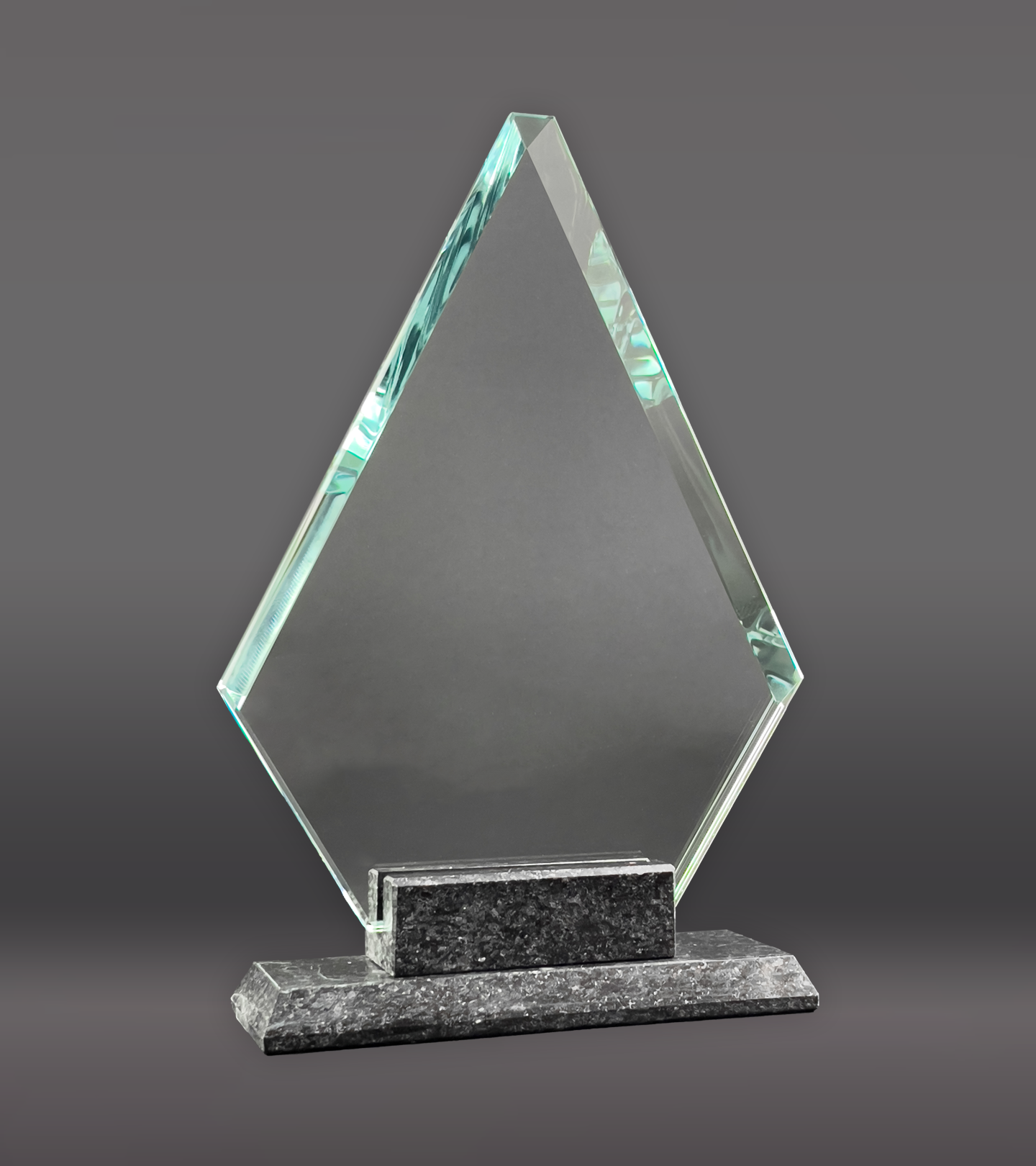 Victoria Glass Granite Award Rear