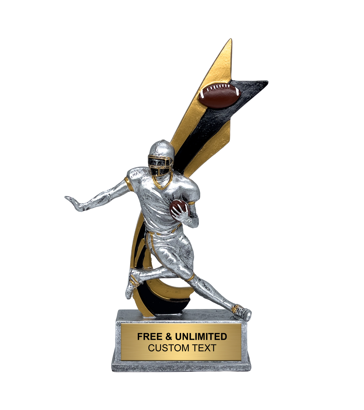 Live Action Football Trophies
