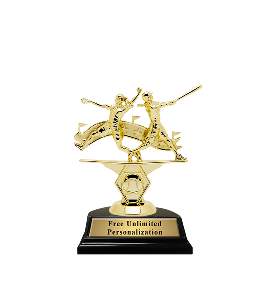 Standard Softball Double Action Trophy