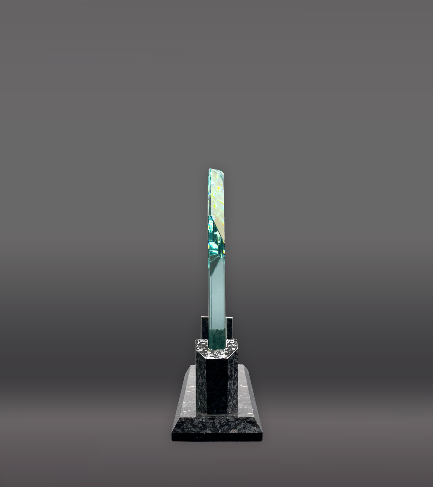 Summit Glass Granite Award Side