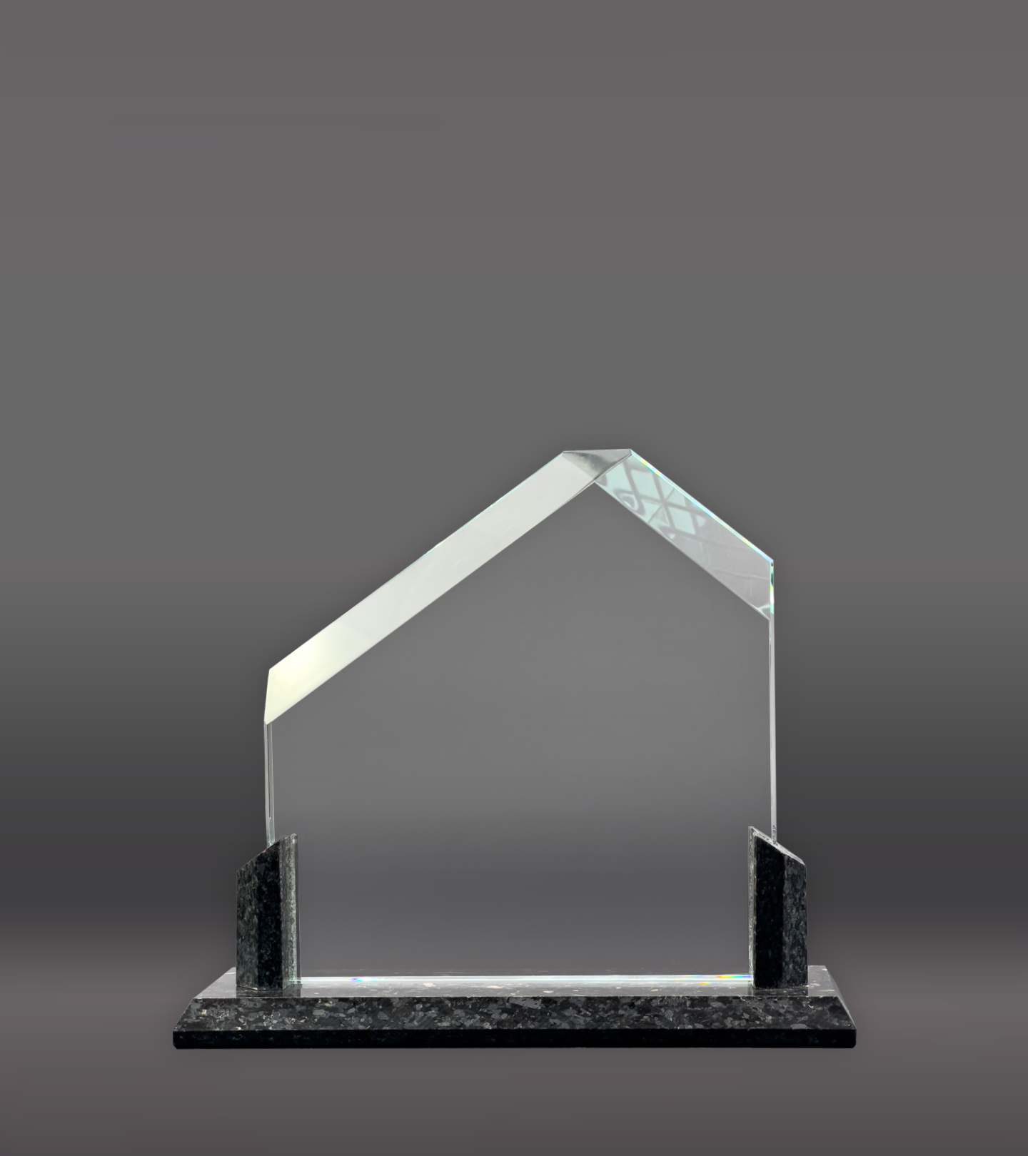 Summit Glass Granite Award Rear