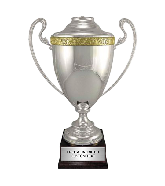 Italian Cup Trophy With Lid