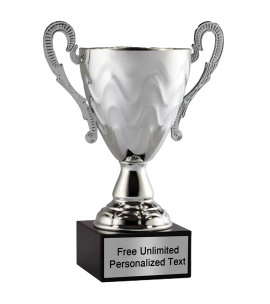 Silver Metal Cup on Marble Base