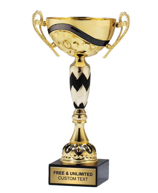 Black Accent Gold Cup