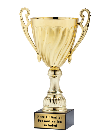 Gold Metal Champion Cup Trophy