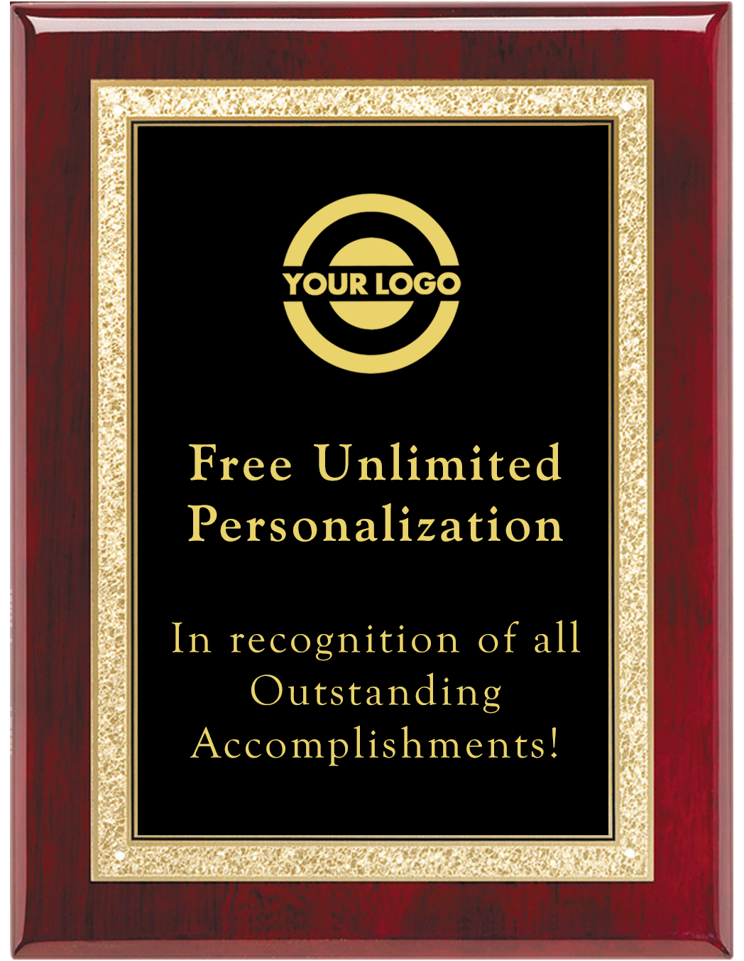 Classic Rosewood Plaque