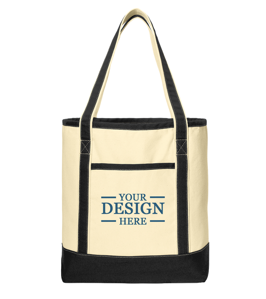 Custom Printed Large Cotton Canvas Tote Bag