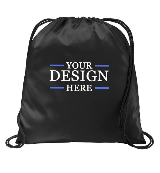 Custom Printed Drawstring Bag - Port Authority