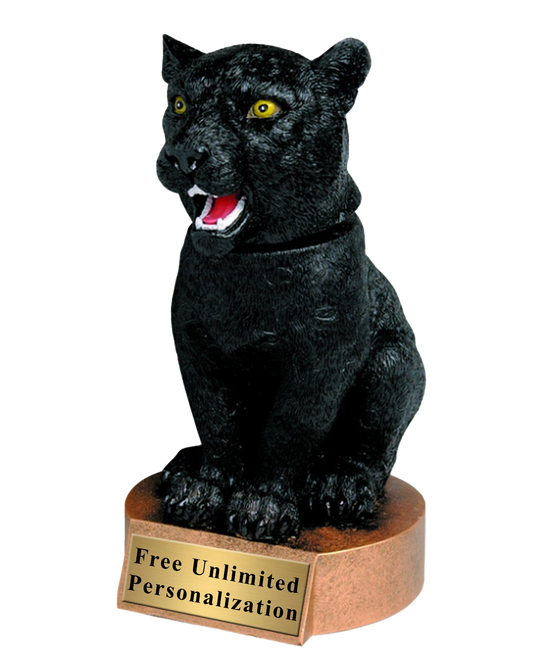 Panther Bobblehead Mascot Trophy