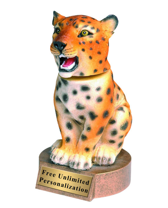 Jaguar Bobblehead Mascot Trophy