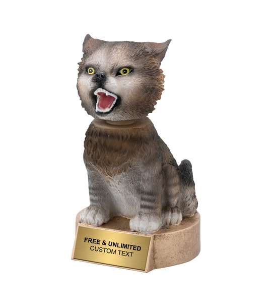 Wildcat Bobblehead Mascot Trophy