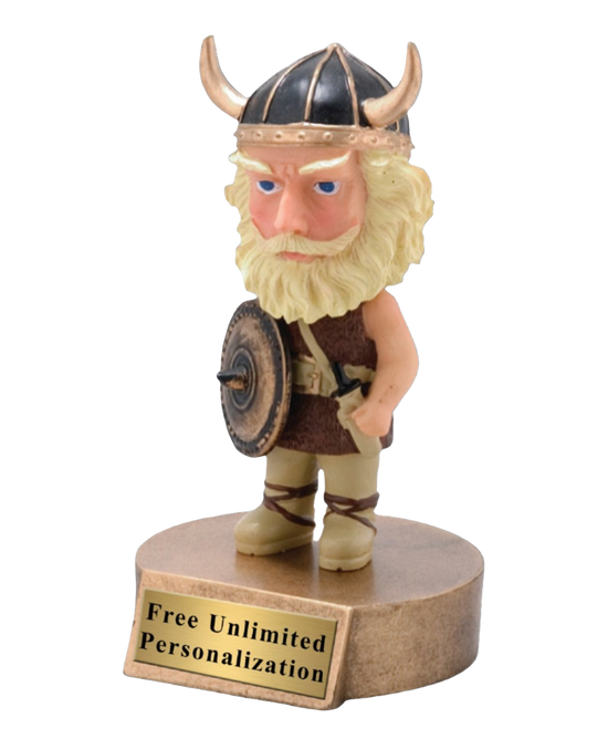 Viking Bobblehead Mascot Trophy