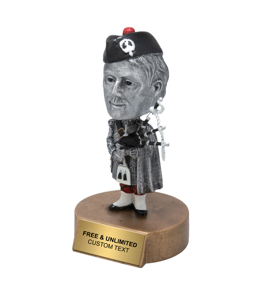 Scotsman Bobblehead Mascot Trophy