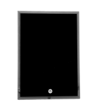 Color Printed Black Standing Glass Award