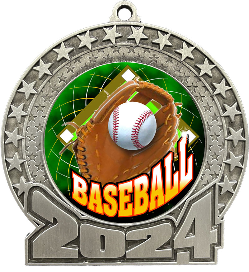 2024 Baseball Insert Medal