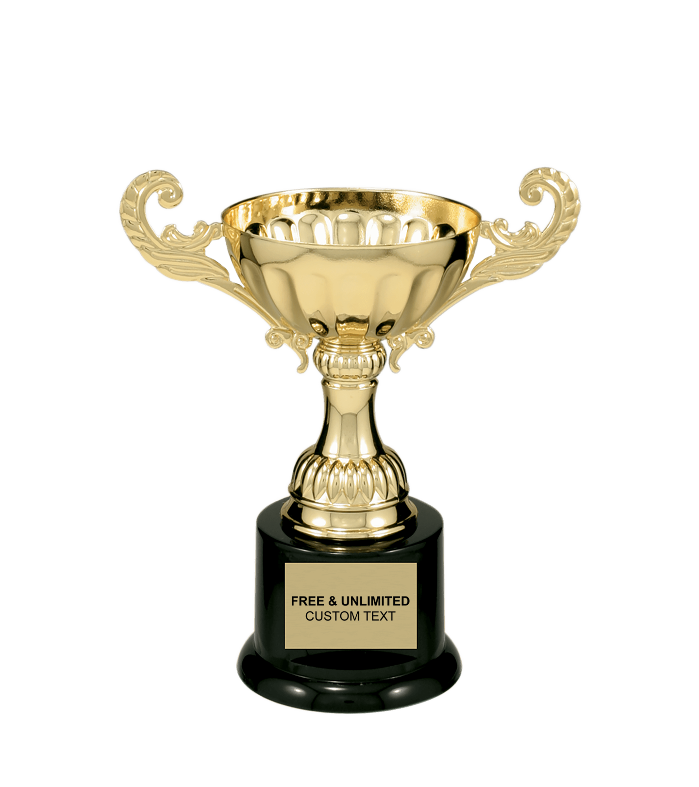 Elegant Gold Metal Cup Trophy