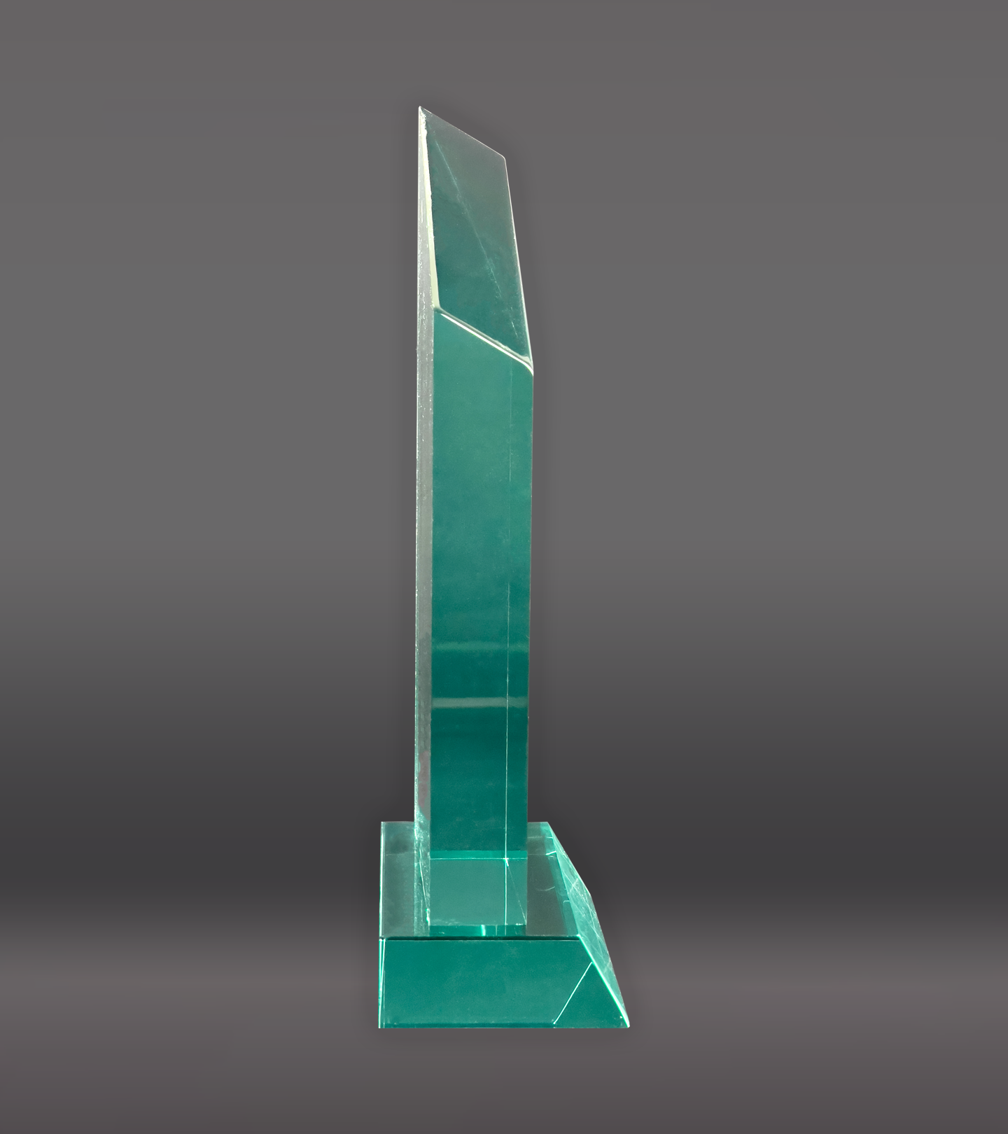 Wedge Acrylic - Jade Side
