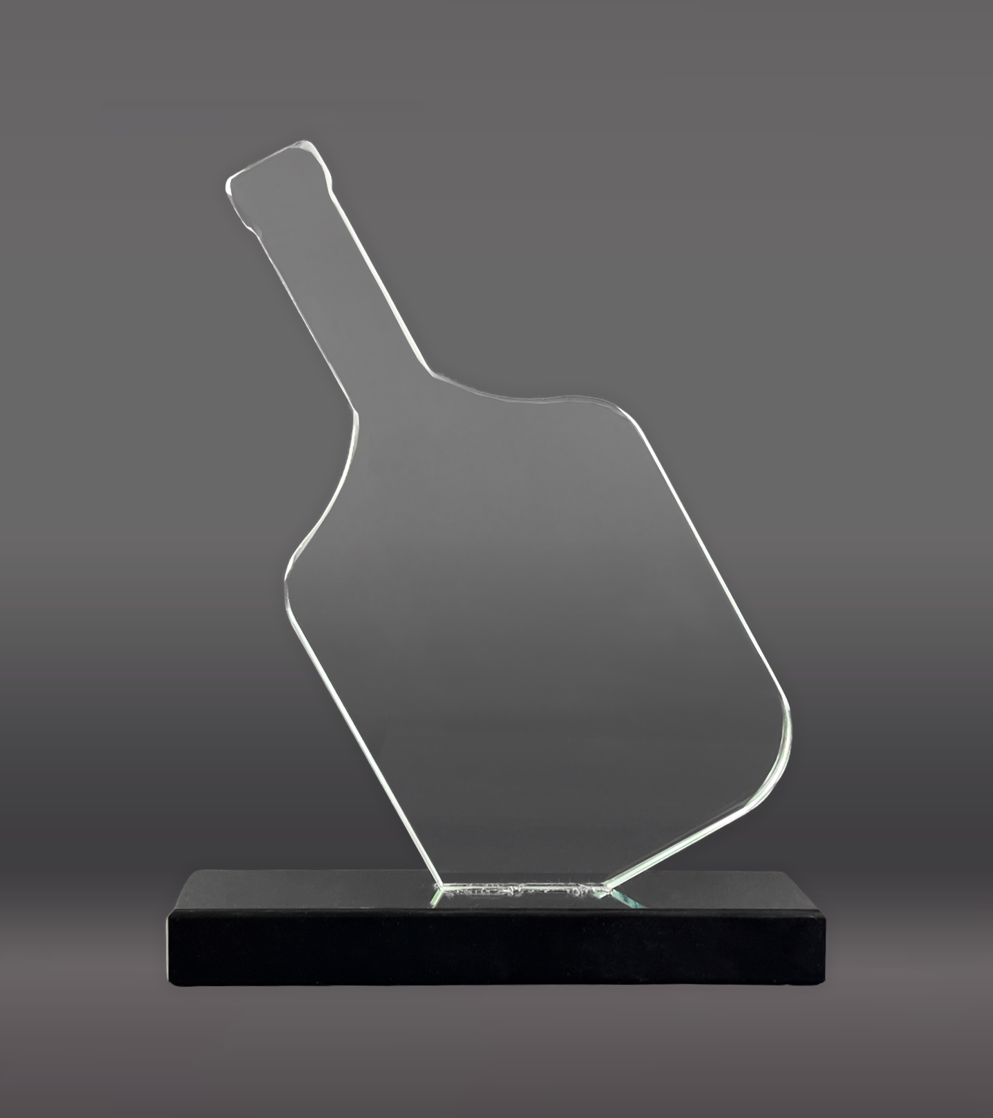 Pickleball Paddle Crystal Award