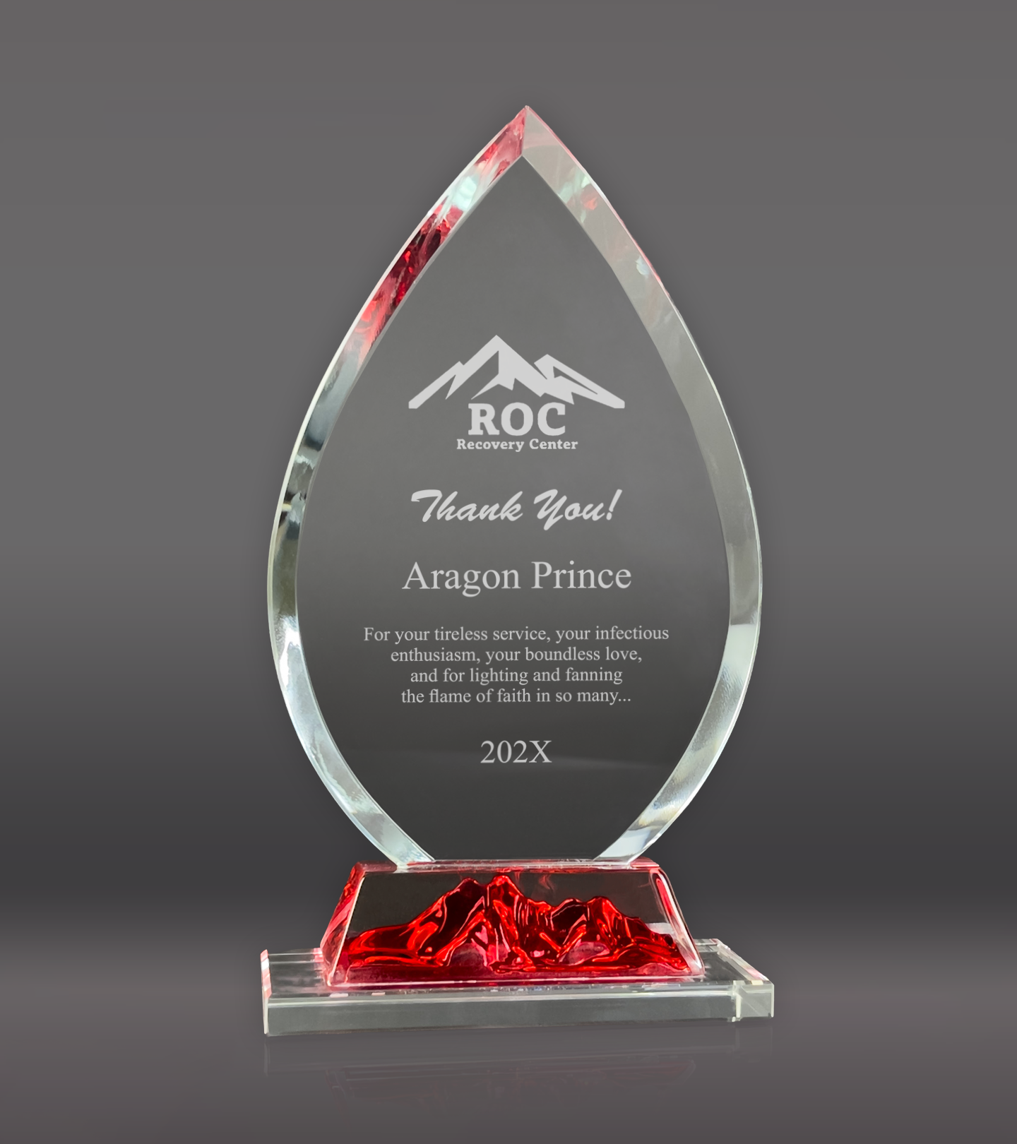 Red Crystal Peak Award