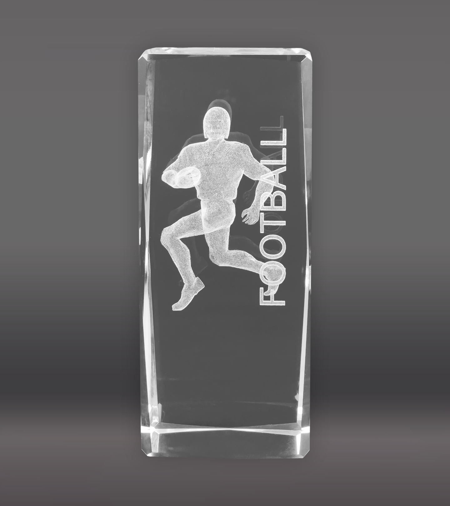 3D Football Sports Crystal