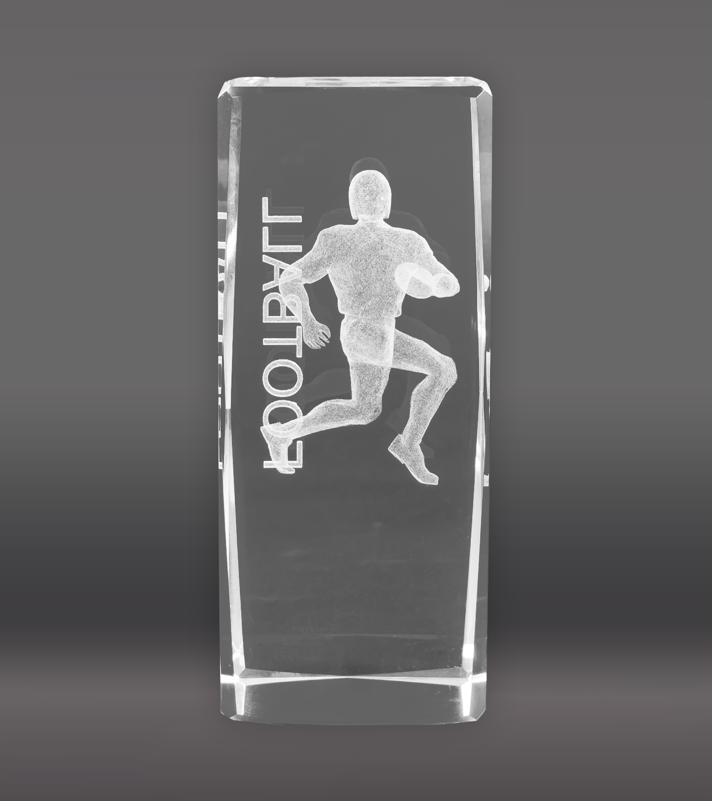 3D Football Sports Crystal