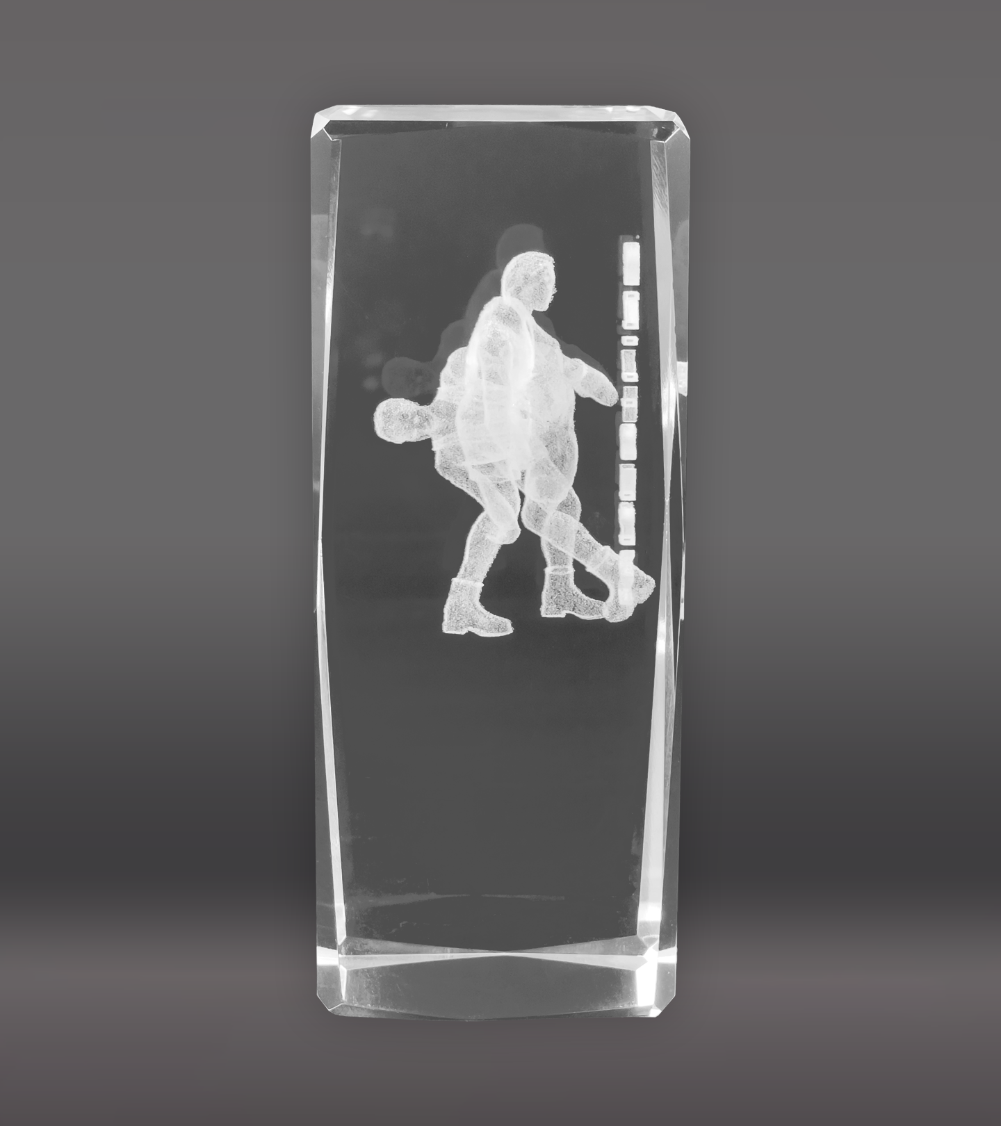 3D Wrestling Sports Crystal