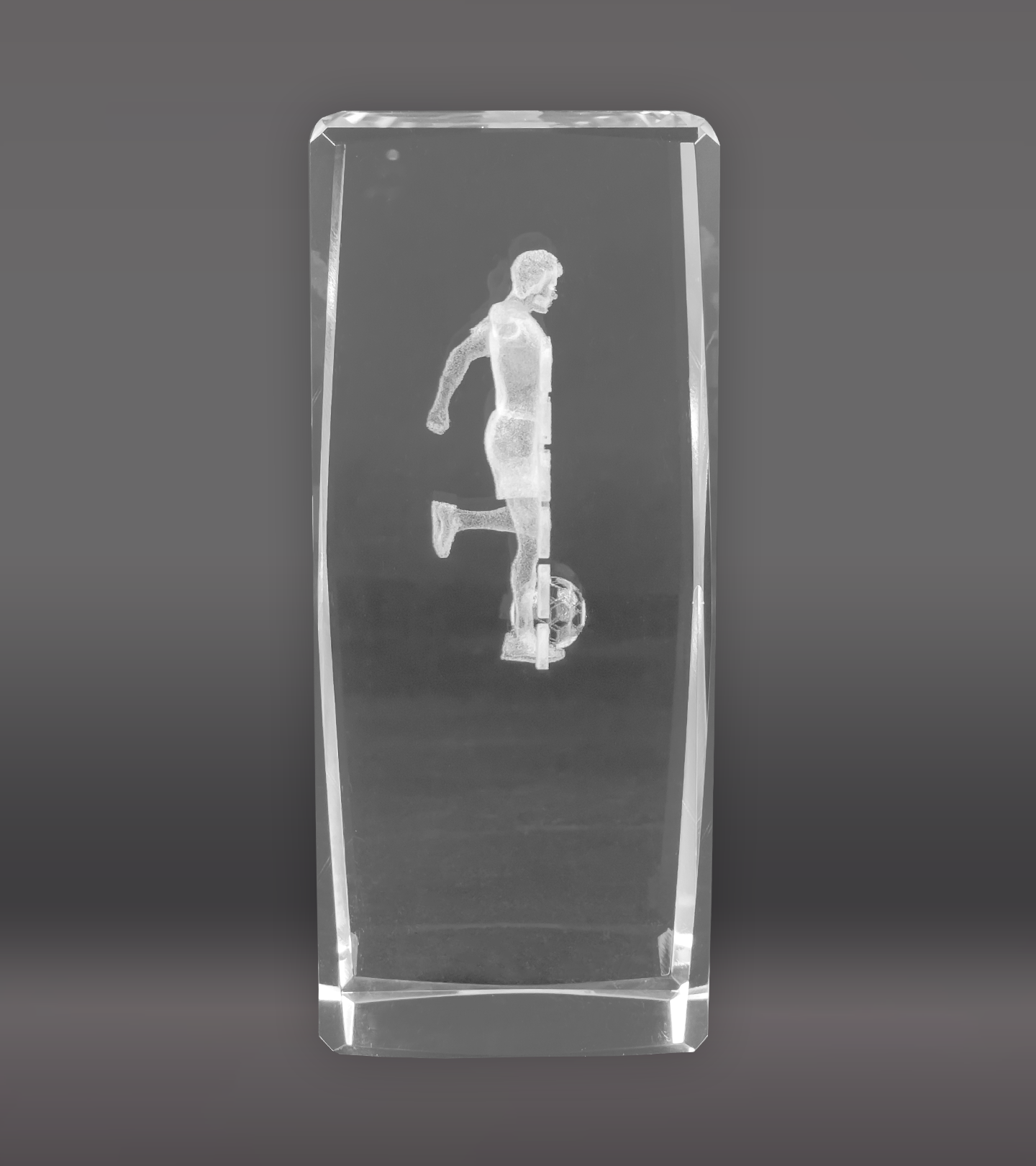 3D Soccer Sports Crystal – Male