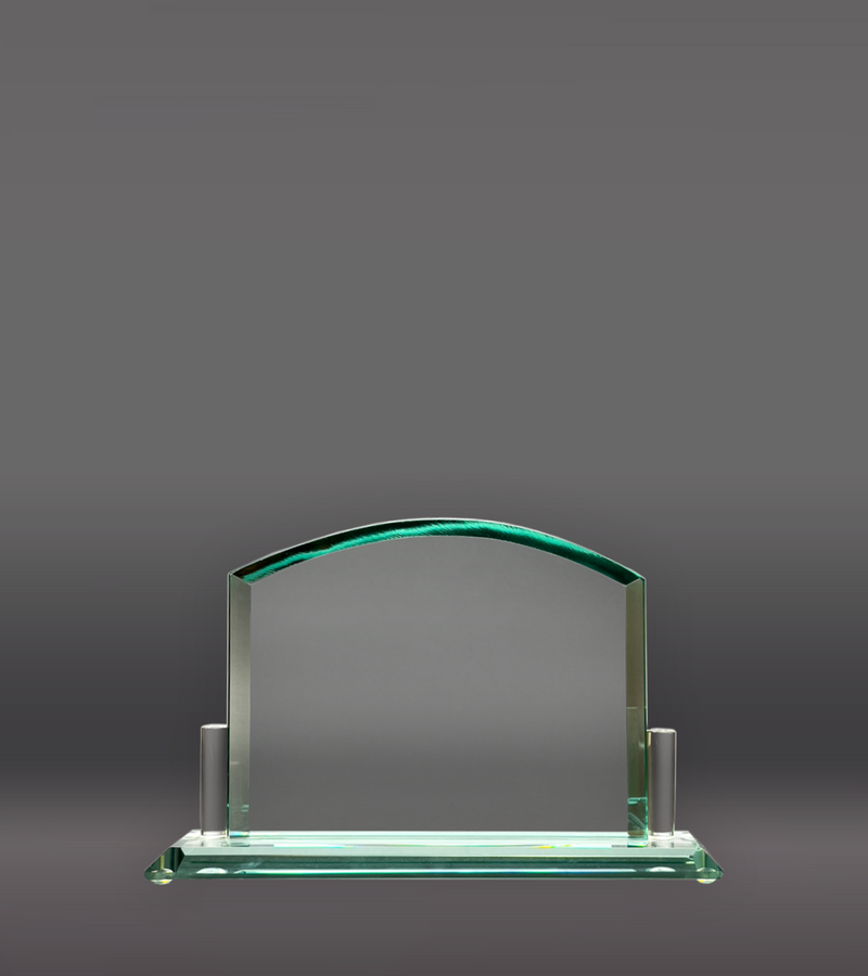 Billboard Glass Award Rear