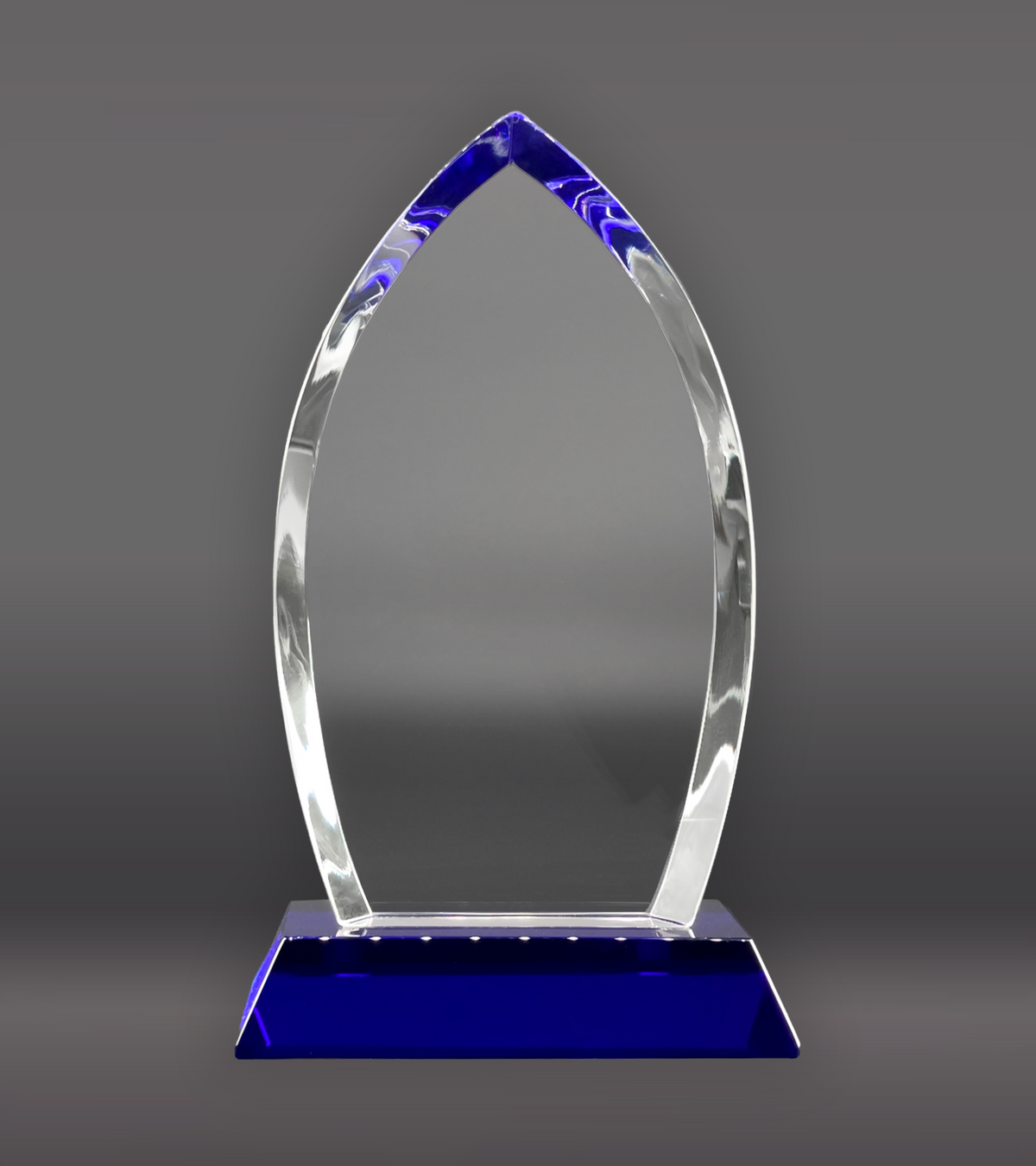 Cool Blue Elliptic Crystal