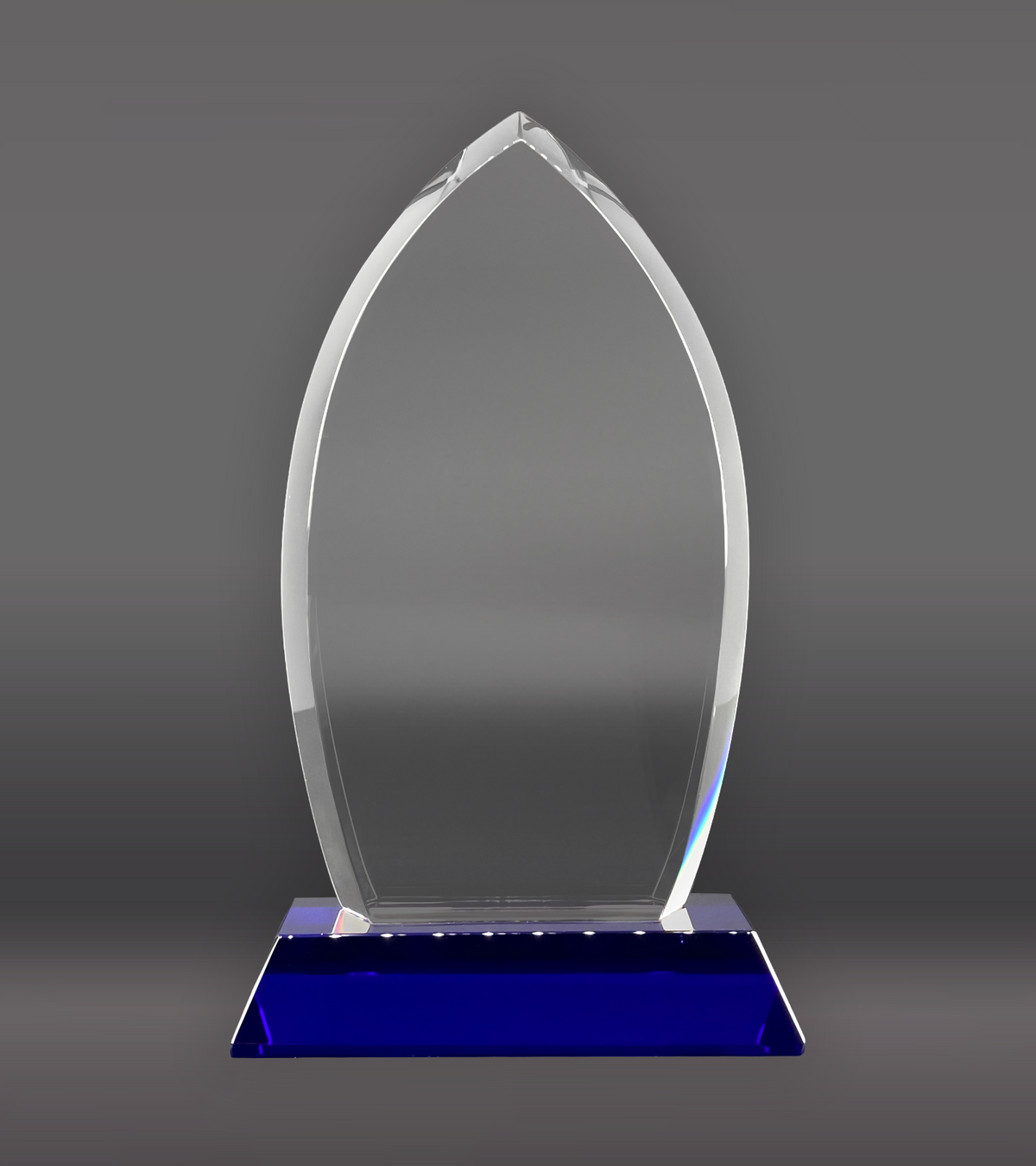 Cool Blue Elliptic Crystal