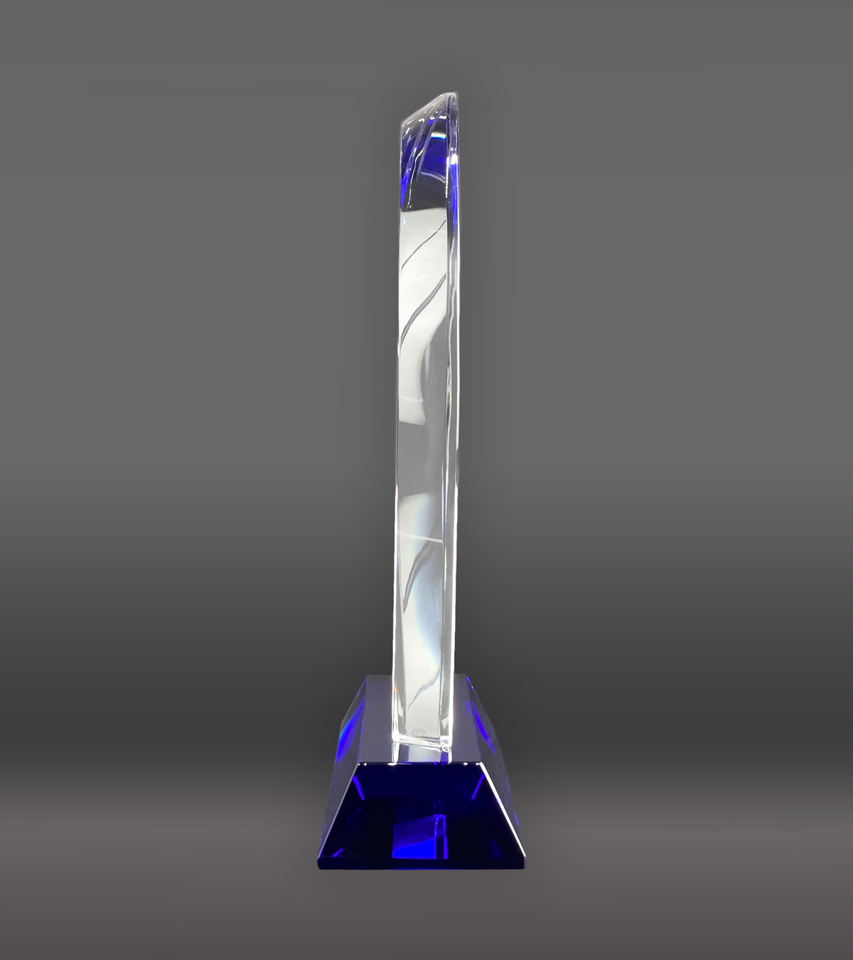 Cool Blue Elliptic Crystal
