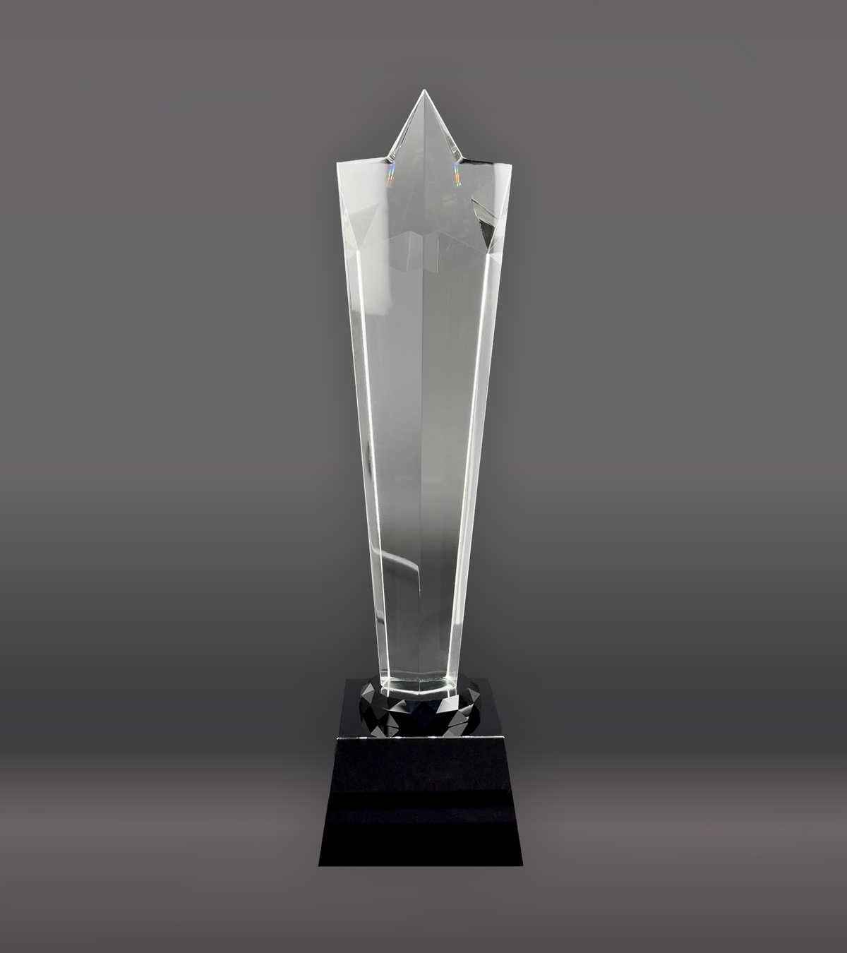 Crystal Rising Star Award Rear