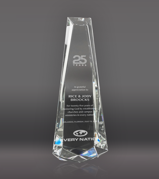 Crystal Obelisk Award