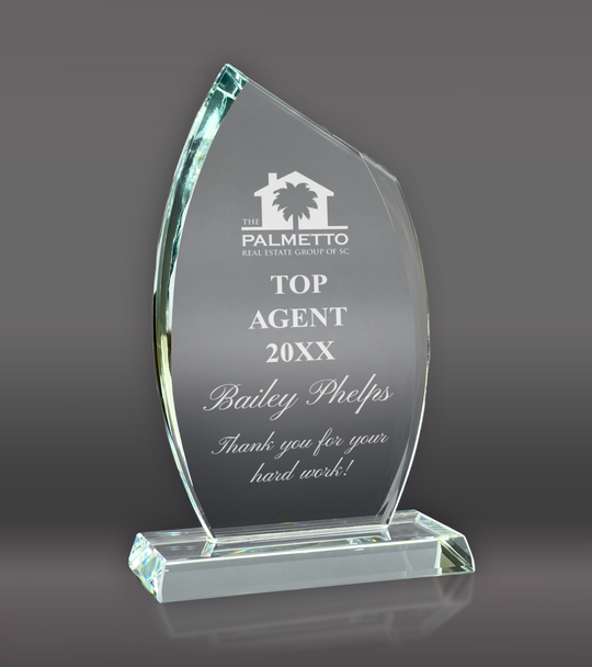 Modern Flame Crystal Award