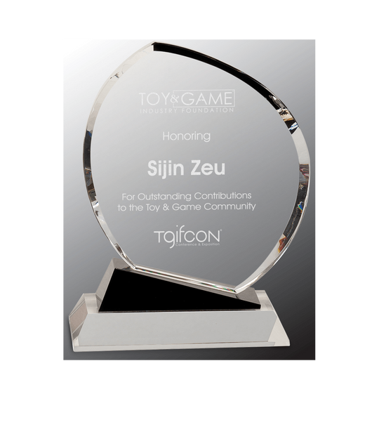 Elliptical Crystal Award